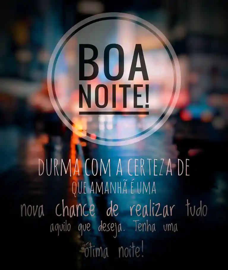 boa noite para whatsapp