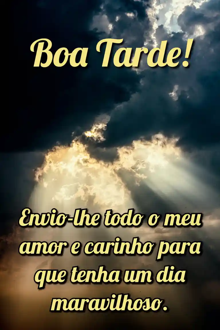 cartao de boa tarde para whatsapp