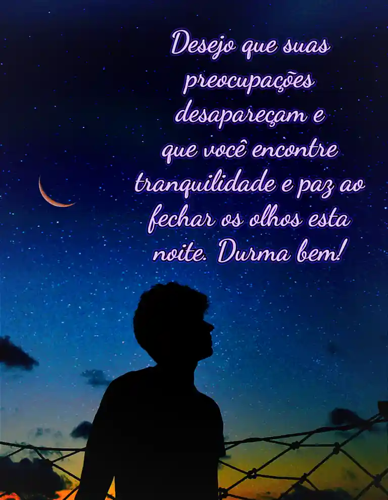 Compartilhe essa linda mensagem de boa noite no zap