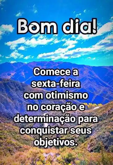 Mensage de Bom Dia para Sexta-feira whatsapp