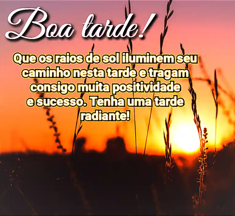 Boa Tarde gratis para compartilhar no whatsapp