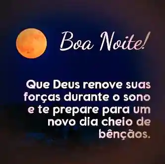 cartao com Boa Noite com Deus 