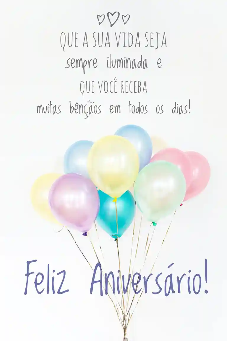 Cartões de Aniversário para Compartilhar no WhatsApp